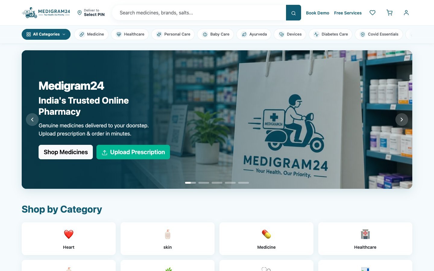 Medigram24 Mobile Apps